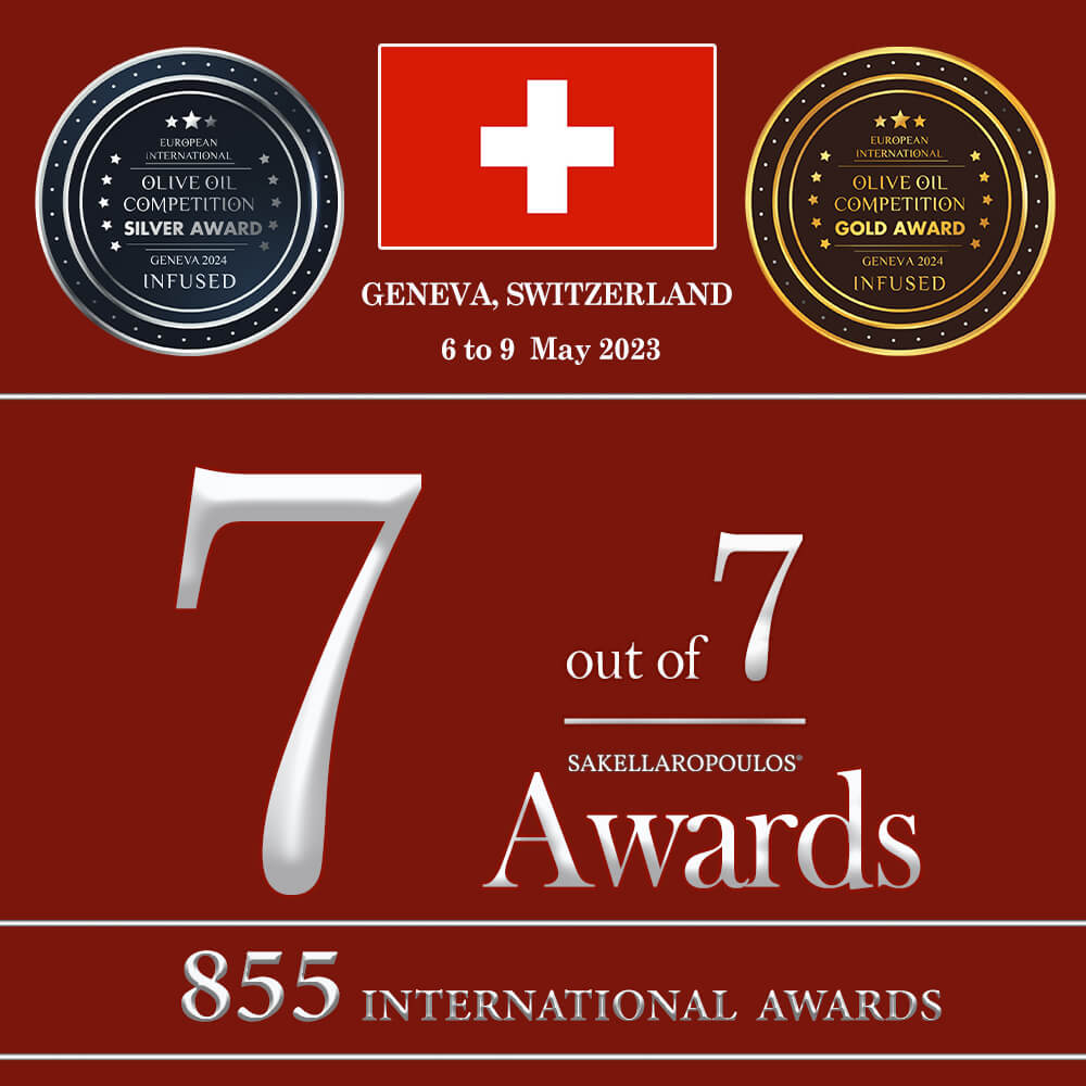 European IOOC 2024 διεθνής διαγωνισμός ελαιολάδων Ελβετία Γενεύη ρεκόρ καλύτερο