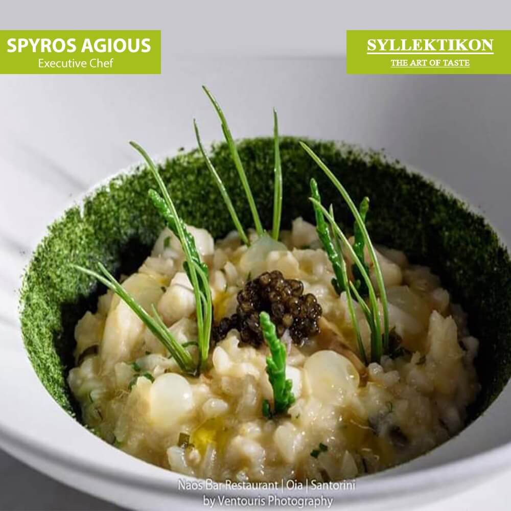 chef agious spyros ossetra caviar