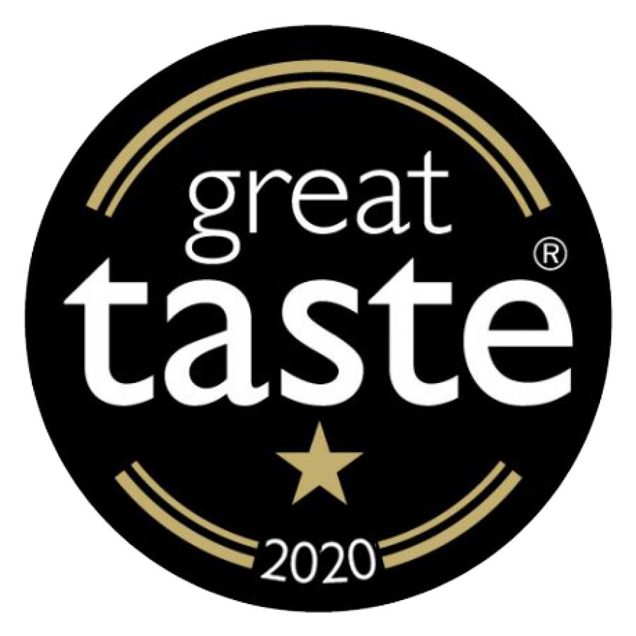 5 out of 5 - Gold Stars at Great Taste Awards 2020