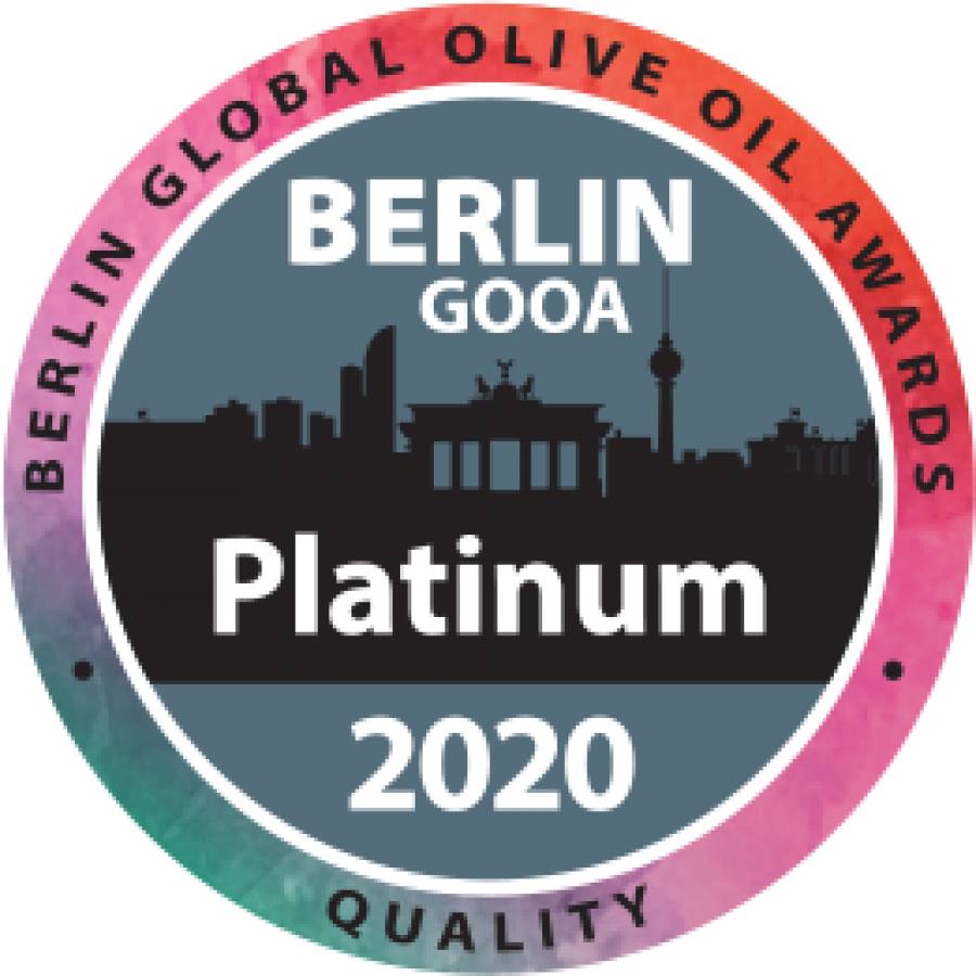 8 out of 8 international awards - Berlin Global Olive Oil Awards 2020